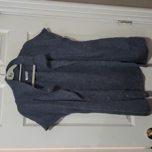 Ladies snap up sweater size large